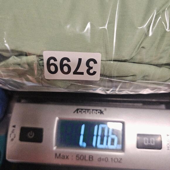 The North Face Pistachio Green Soft Shell Rain Parka HyVent Jacket Mens L 3799 - Picture 11 of 11